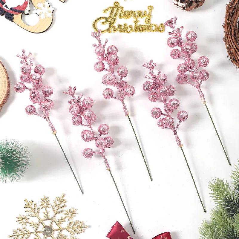 Pink Christmas Decorations Set