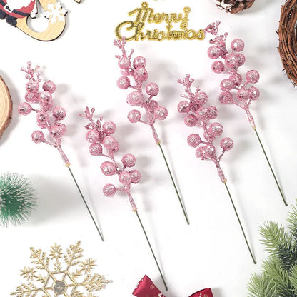 Pink Christmas Decorations Set
