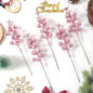 Pink Christmas Decorations Set