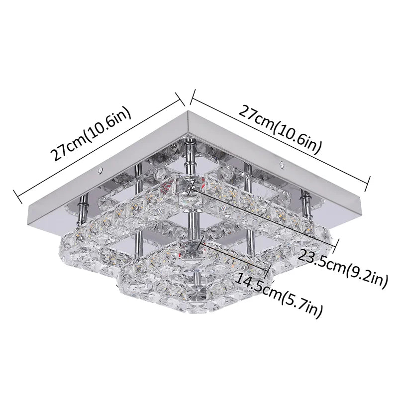 Modern K9 Crystal Chandelier Led