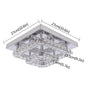 Modern K9 Crystal Chandelier Led