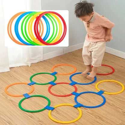 Lattice Jump Ring Set Game 10 Hoops 10 Connectors