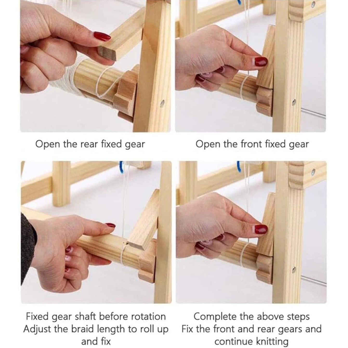 Wooden Multi-Craft Weaving Loom,