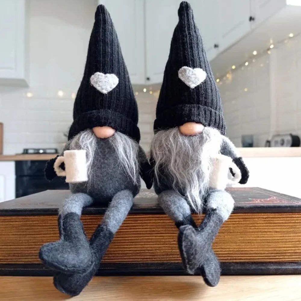 Coffee Gnome Dolls Plush Knitted