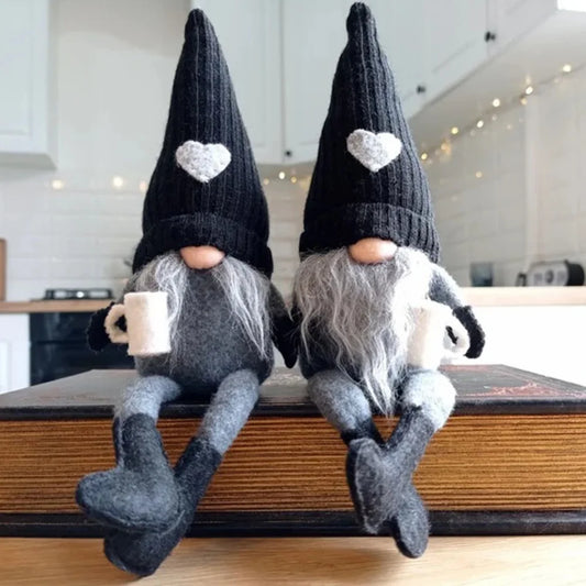 Coffee Gnome Dolls Plush Knitted