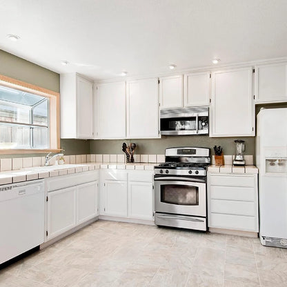 1/2" Cabinet Hinges 10PCS Hidden Sprung  Matte Black