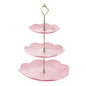 3 Tier Pastry Cupcake Fruit Plate Serving Dessert Holder