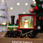 Santa Claus, Snowman, Music Box, Train, Crystal Ball Ornaments