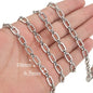 1 meter Stainless Steel Big Chains Handmade Thick Big Chain