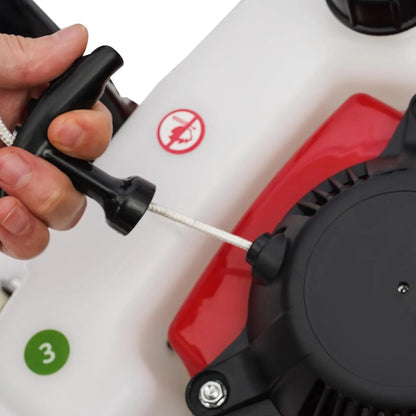 Full-Size Front Tine Tiller, 63cc Air-Cooled 4-Stroke Gasoline Engine